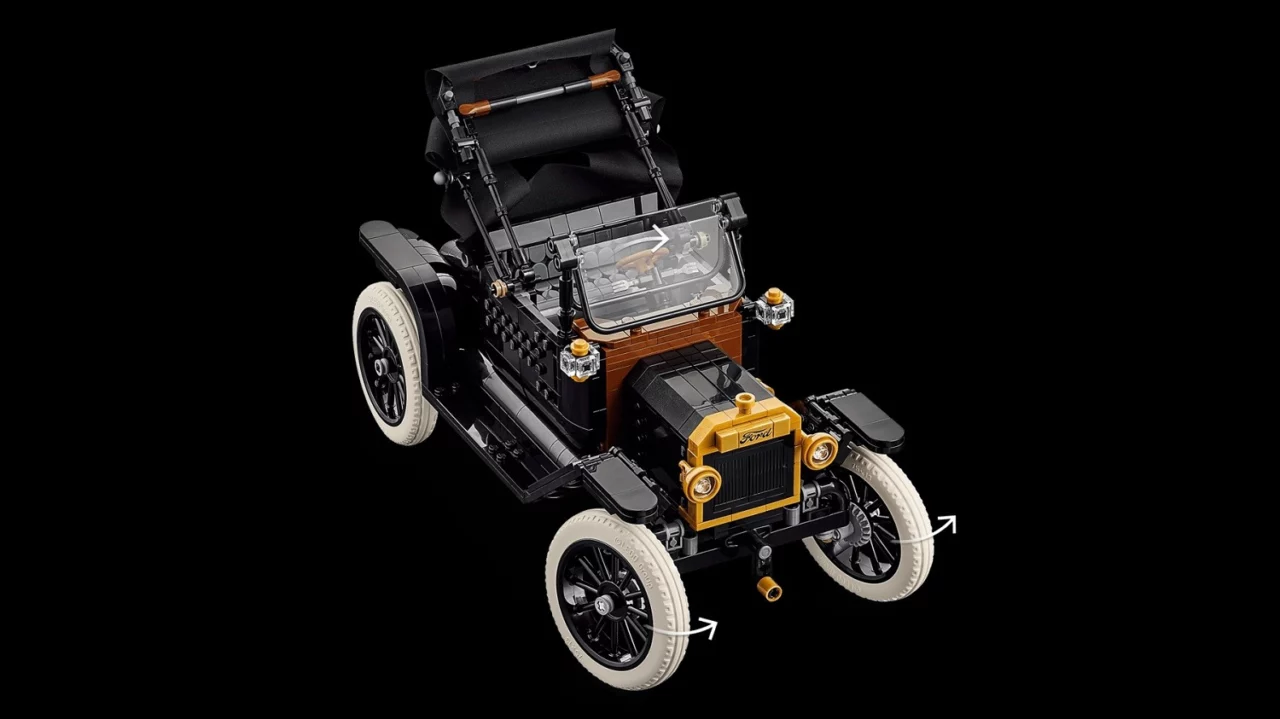 Build Your Own Ford Model T — Out of Lego Bricks!