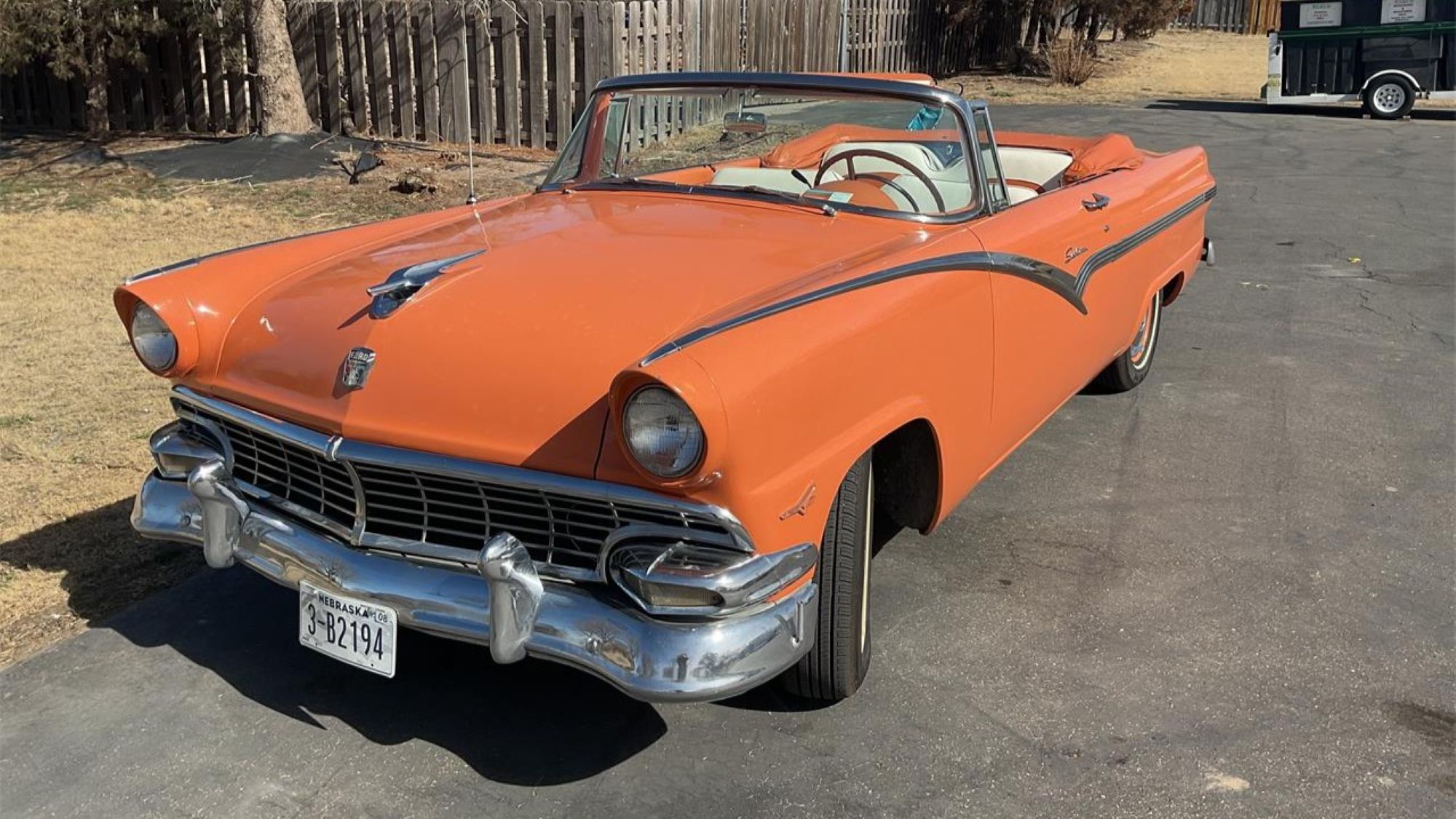 Pick of the Day: 1956 Ford Fairlane Sunliner Convertible