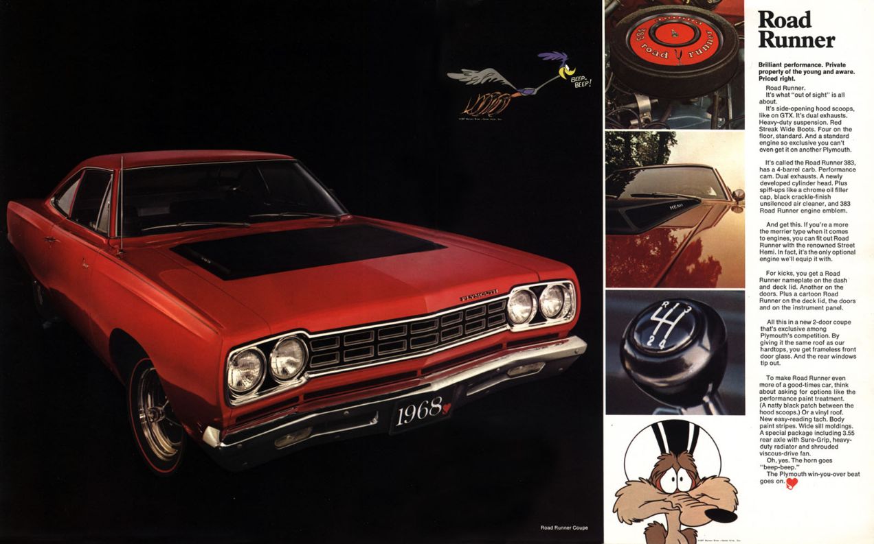 Spot the Difference: 1968-69 Plymouth Road Runner and GTX