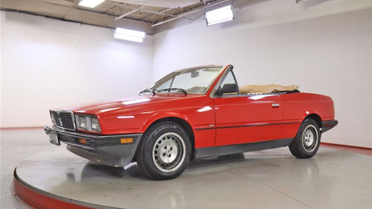 Pick of the Day: 1986 Maserati Biturbo Spyder | ClassicCars.com 