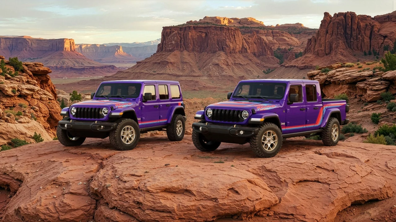 2026 Jeep Wrangler and Gladiator Rewind Special Editions