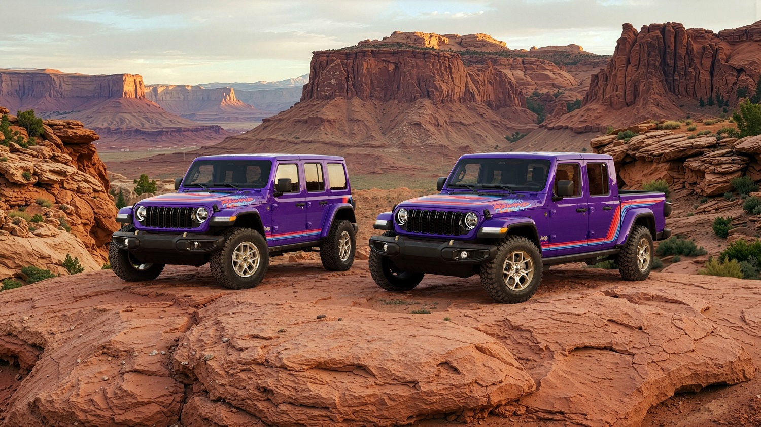 Jeep Goes Retro with the Wrangler and Gladiator Rewind Models