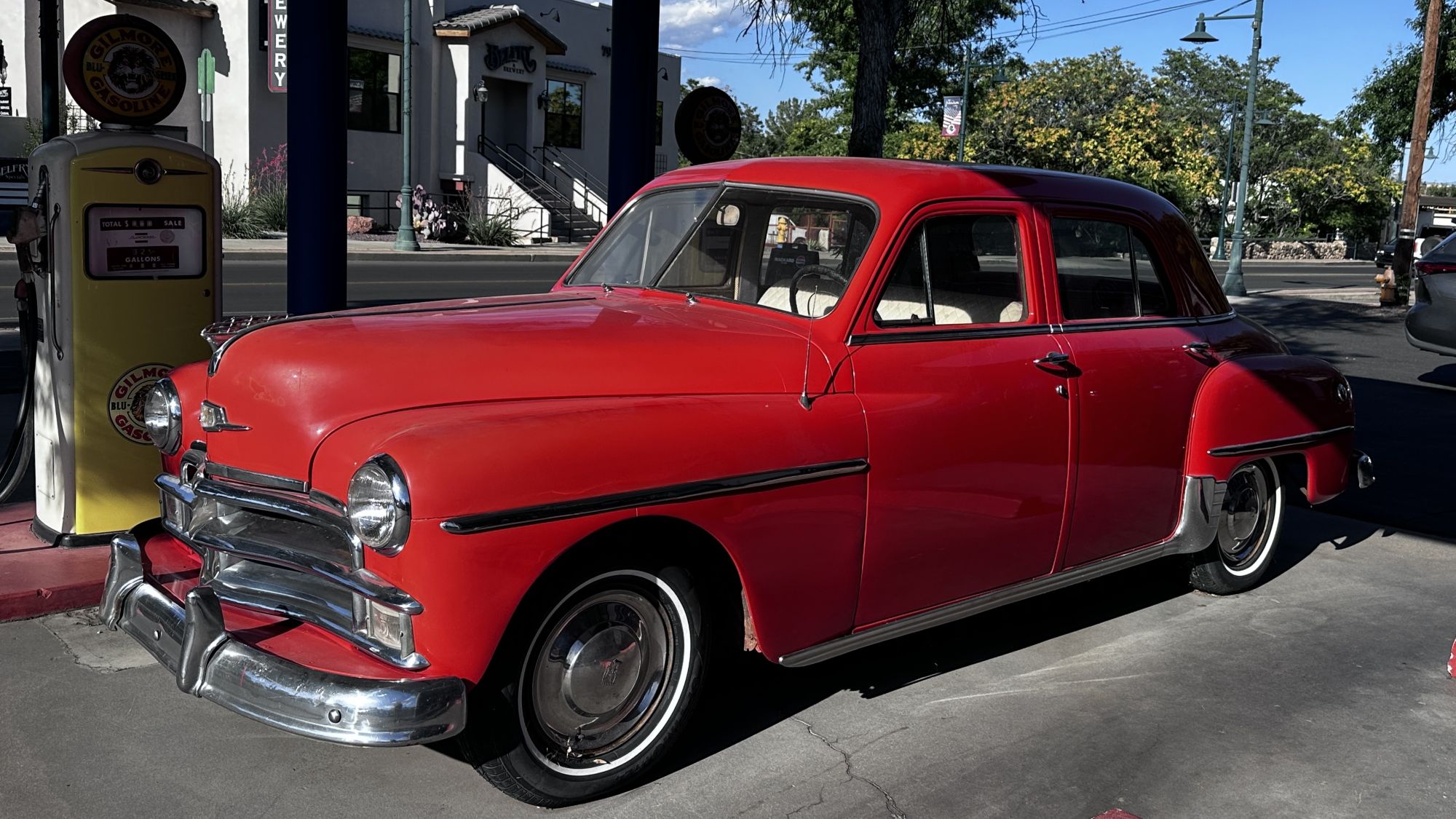 A 1950 Plymouth Sedan Greets Visitors to Cottonwood, Arizona