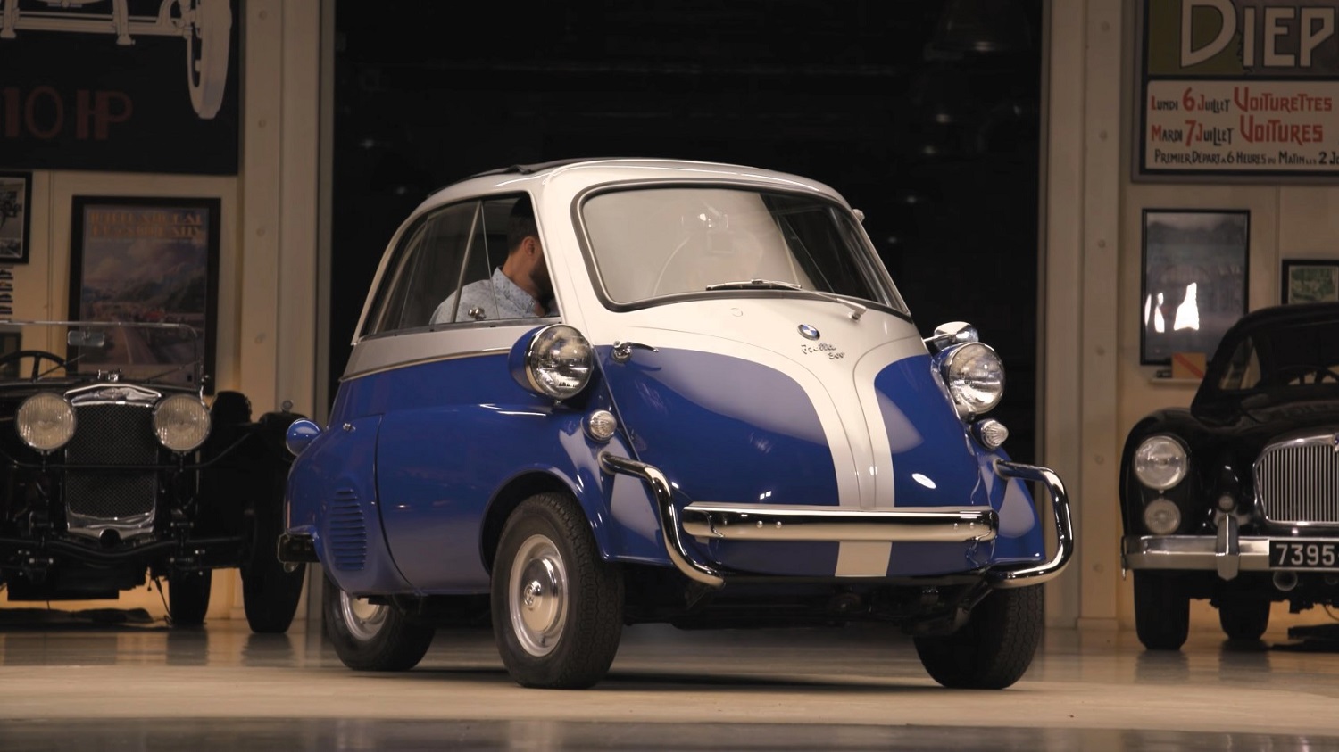 Jay Leno fährt endlich eine BMW Isetta