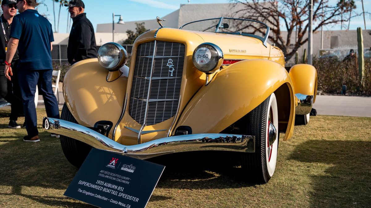 These 3 Arizona Concours Cars Show How Fast America Changed