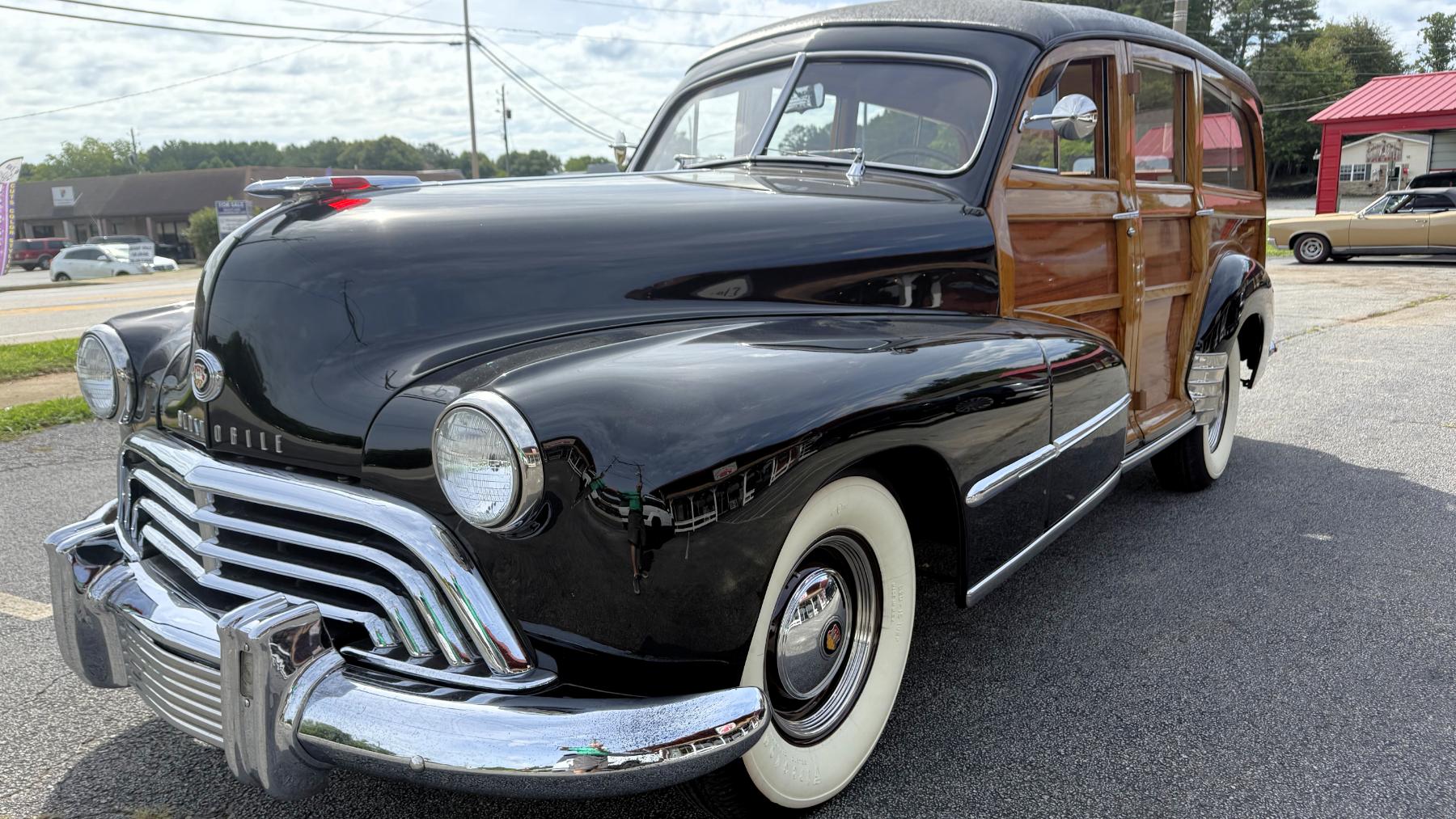 AutoHunter Spotlight: 1948 Oldsmobile 68 Station Wagon Why not this Woody? Auction Ends: 07/17/2026 11:45 am Diego Rosenberg 6 seconds ago 0