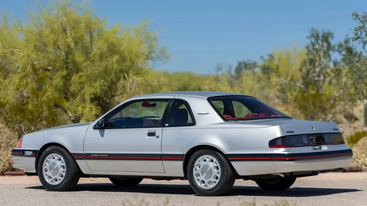 The 1987 Ford Thunderbird Turbo Coupe was the ‘Car of the Year’