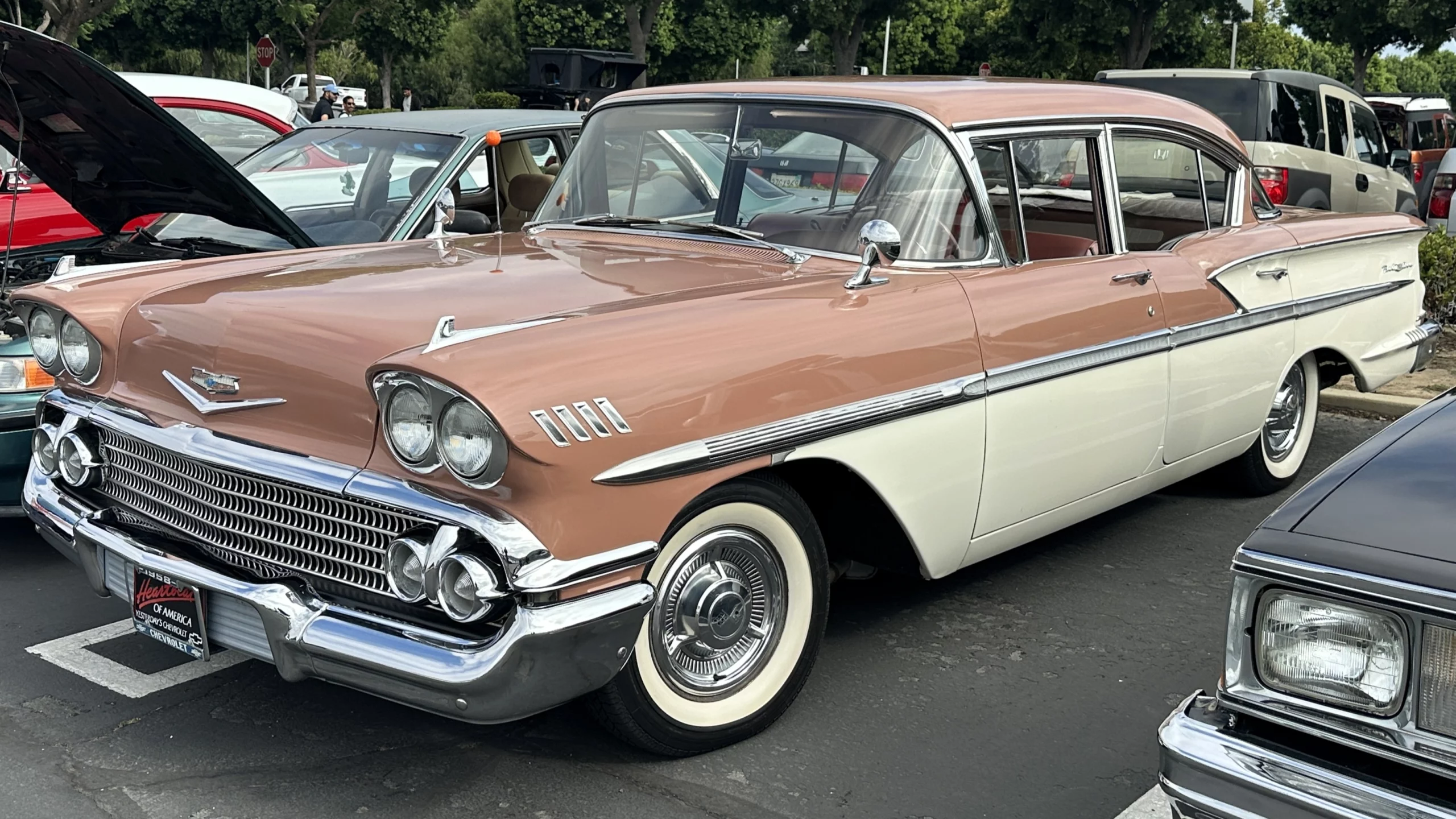 The 1958 Chevrolet Bel Air Four-Door Sedan Had Both Space and Style The 1958 Chevrolet Bel Air Four-Door Sedan Had Both Space and Style