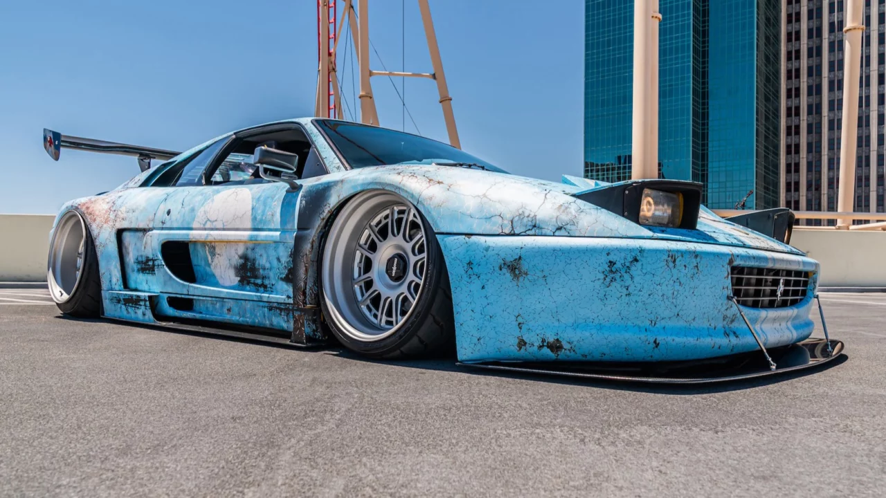Low, Wide, and Twin-Turbocharged: A Custom F355 Built to Stand Out