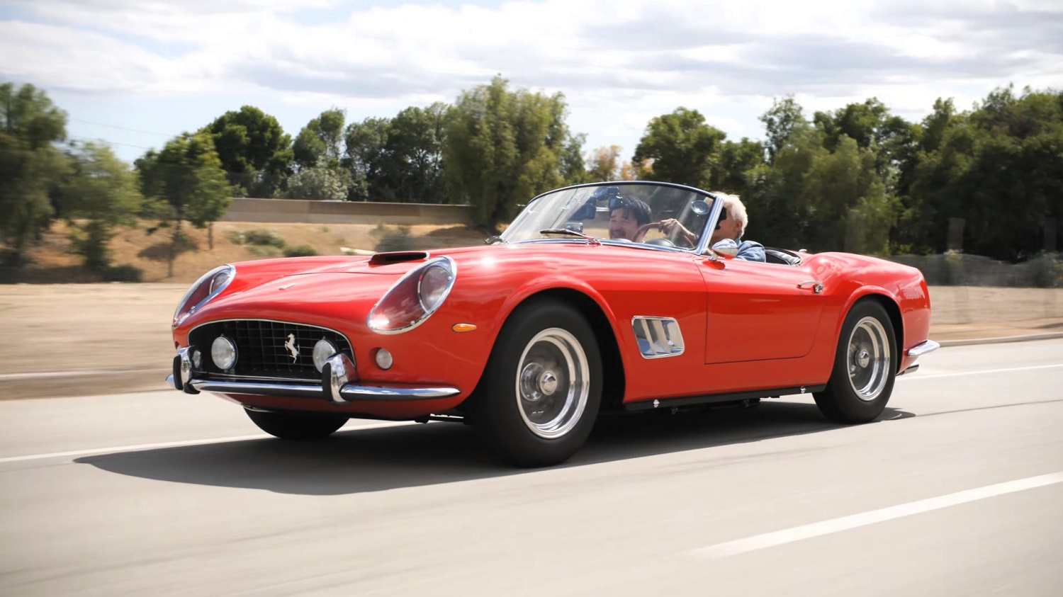 Jay Leno Plays Hooky in a 1963 Ferrari 250 GT California Spyder Jay Leno Plays Hooky in a 1963 Ferrari 250 GT California Spyder