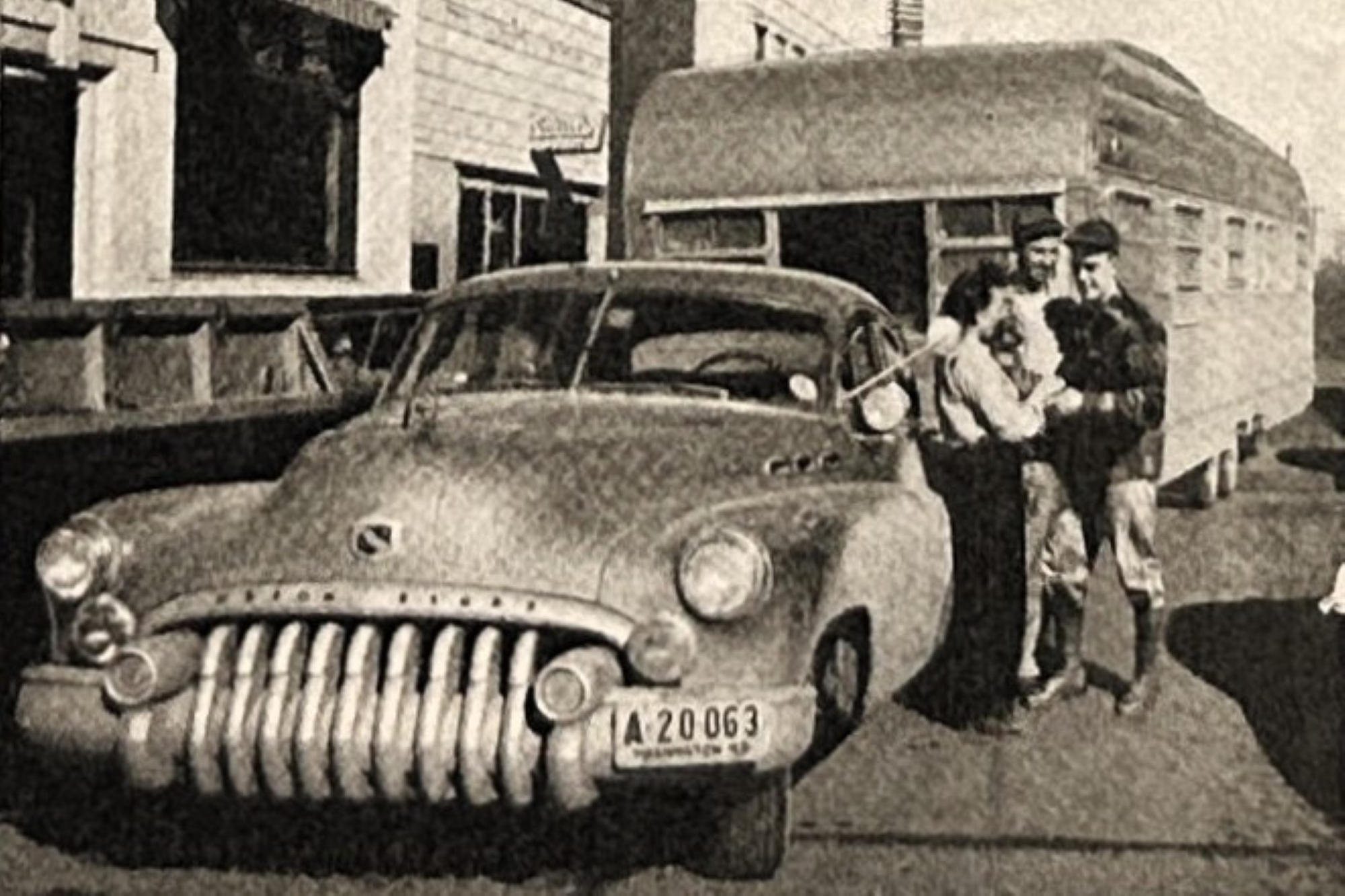 A 1950 Buick Towed a Four-ton, 35-foot Trailer to Alaska