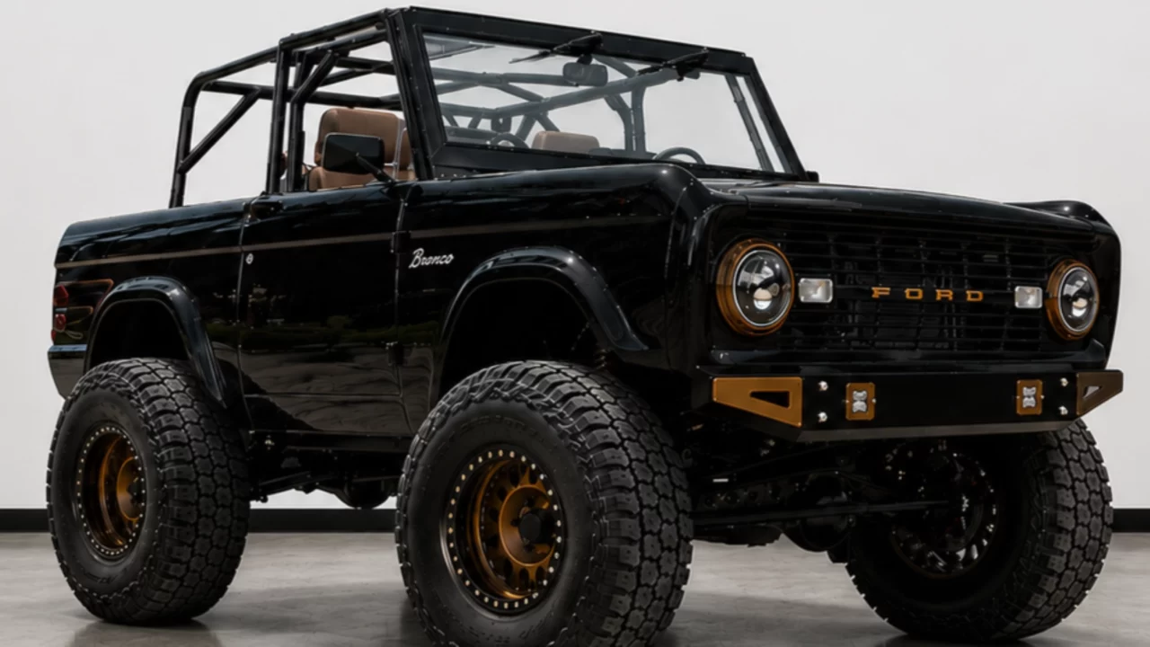 Early Custom Ford Broncos Top Docket of Trucks, SUVs at Barrett-Jackson Las Vegas