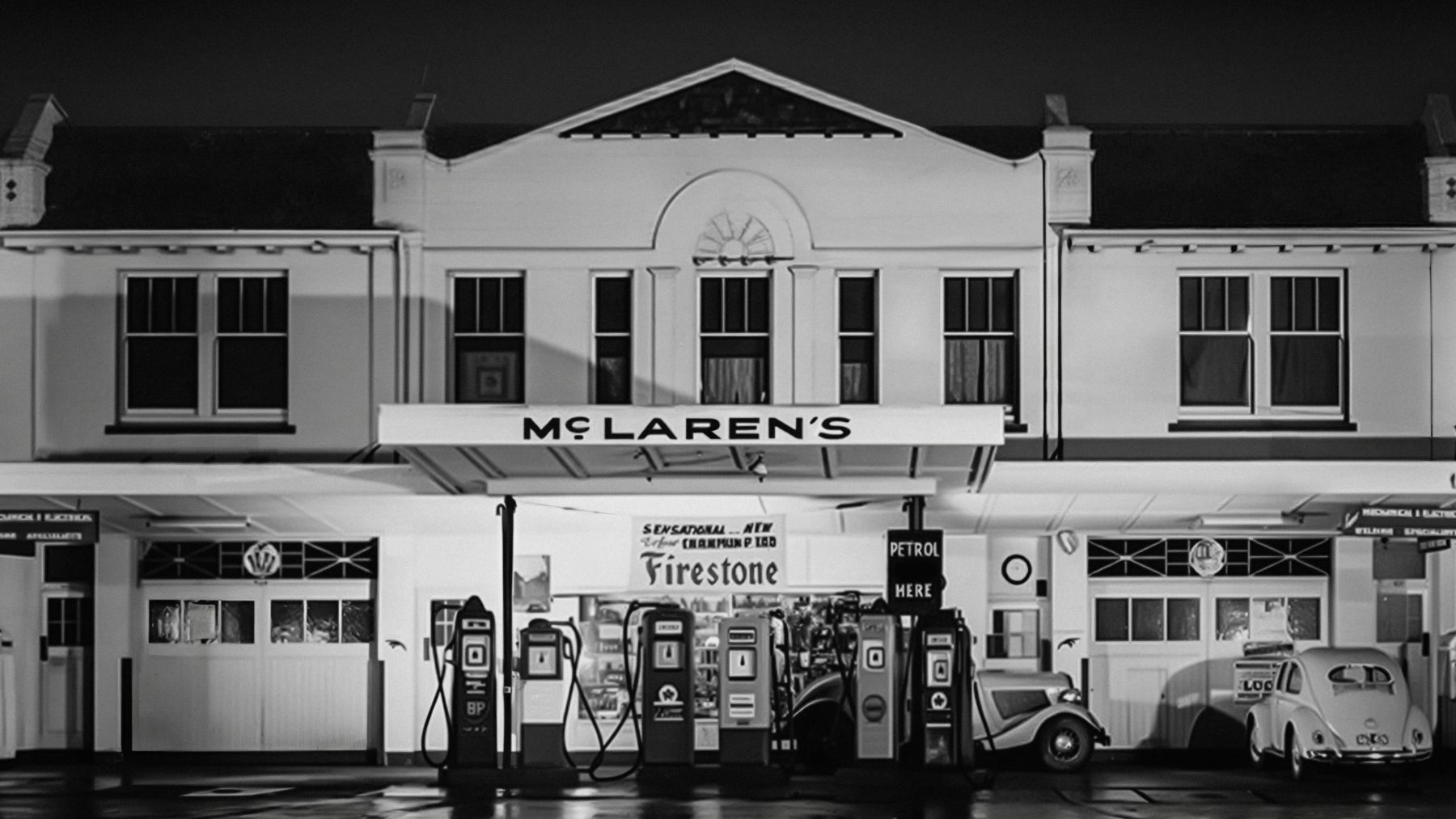 McLaren Service Station