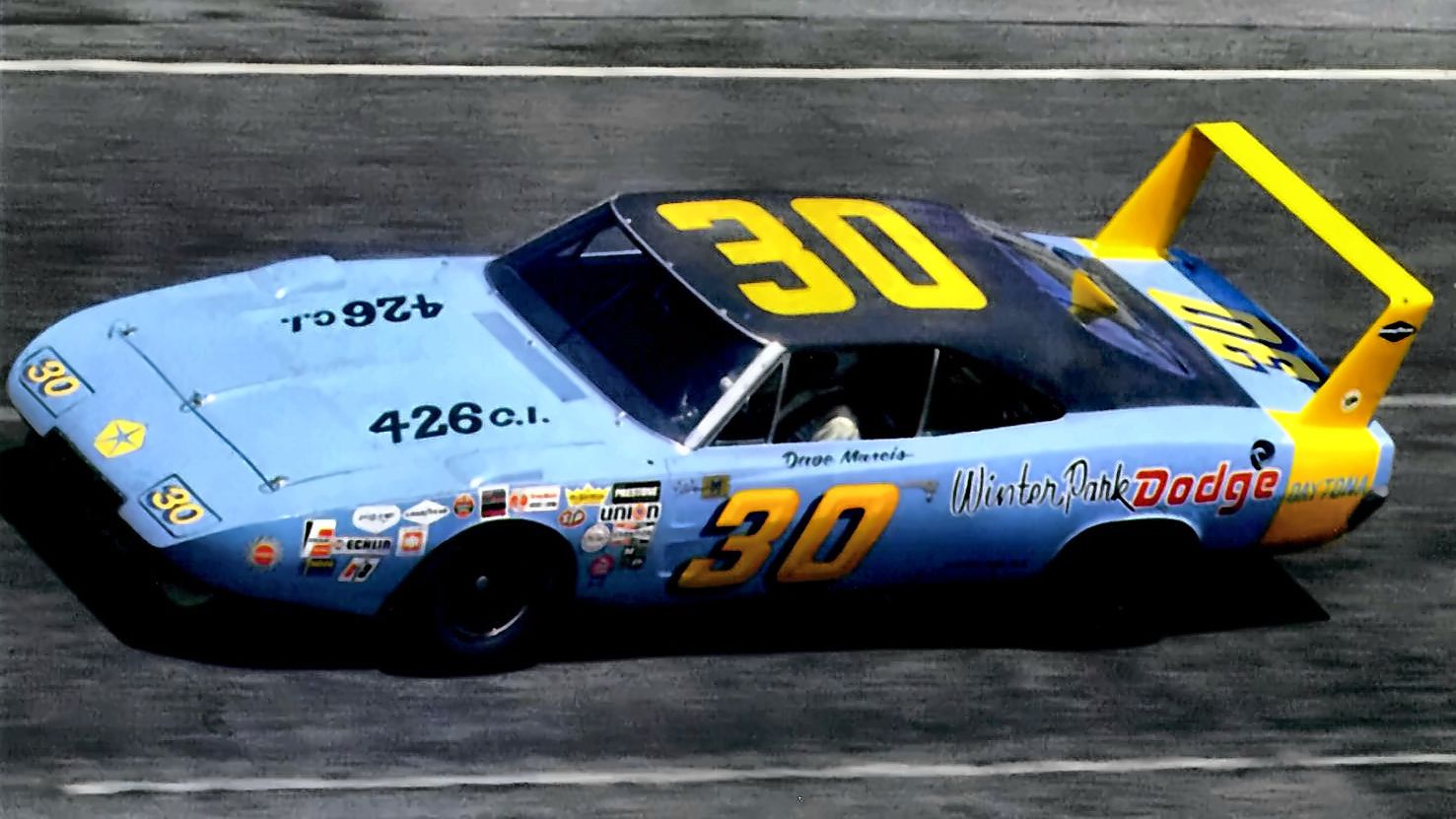See the Last Surviving NASCAR 1969 Dodge Charger Daytona